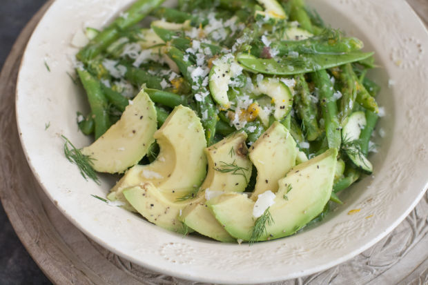 Shades of Green Salad